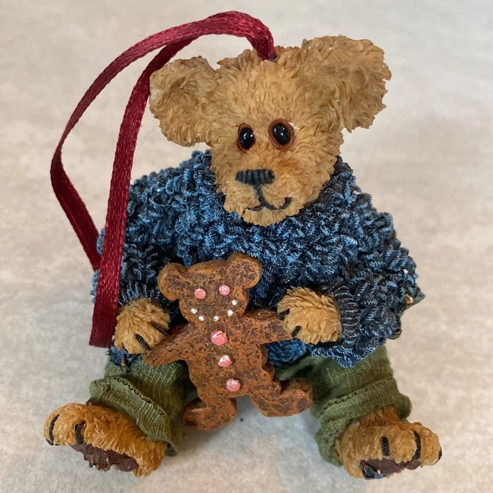 Boyd’s Bears Spicy Treat Kyle Beariman Vintage Collectible Christmas Ornament